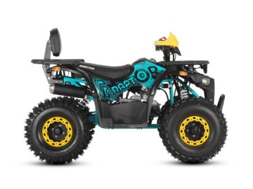 BARTON ATV RAPTOR 125 CZARNO-NIEBIESKO-ZOLTY 04003