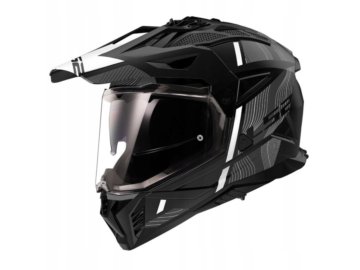 KASK LS2 MX702 PIONEER II HILL MAT BL. WHITE XXL