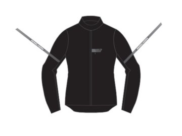 KURTKA PRZECIWDESZCZ REBELHORN OCEAN BLACK XXL