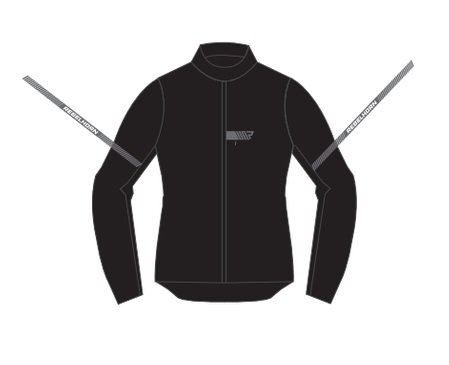 KURTKA PRZECIWDESZCZ REBELHORN OCEAN BLACK XXL
