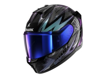 KASK SHARK D-SKWAL 3 BLAST-R XL CZARN-FIOLET-SZARY