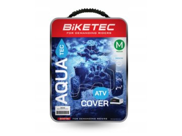 POKROWIEC BIKETEC ATV AQUATEC CZARNO-SZARY M