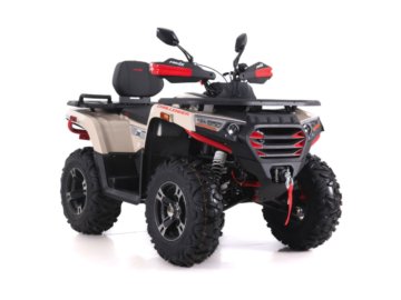 ASIX ATV CHALLENGER 300 2+1 ALU PIASKOWO-CZERW T3B