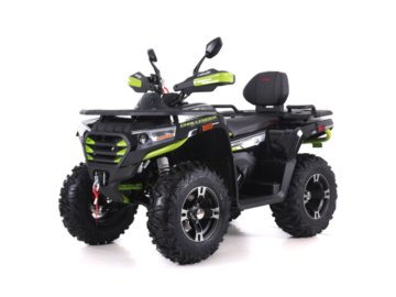 ASIX ATV CHALLENGER 300 2+1 ALU CZARNO-LIMONK T3B