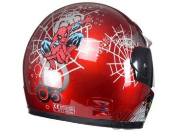 KASK AWINA MINI SPIDERMAN CZERWONY