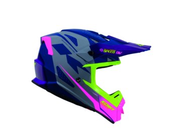 KASK KENNY TRACK JUNIOR GRAPHIC SPEED PURPL PINK L