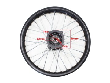 FELGA 14X1,85 tył CROSS 125 NEW HB ROY08337 os 12