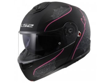 KASK LS2 FF908 STROBE II LUX MAT BLACK PINK XL