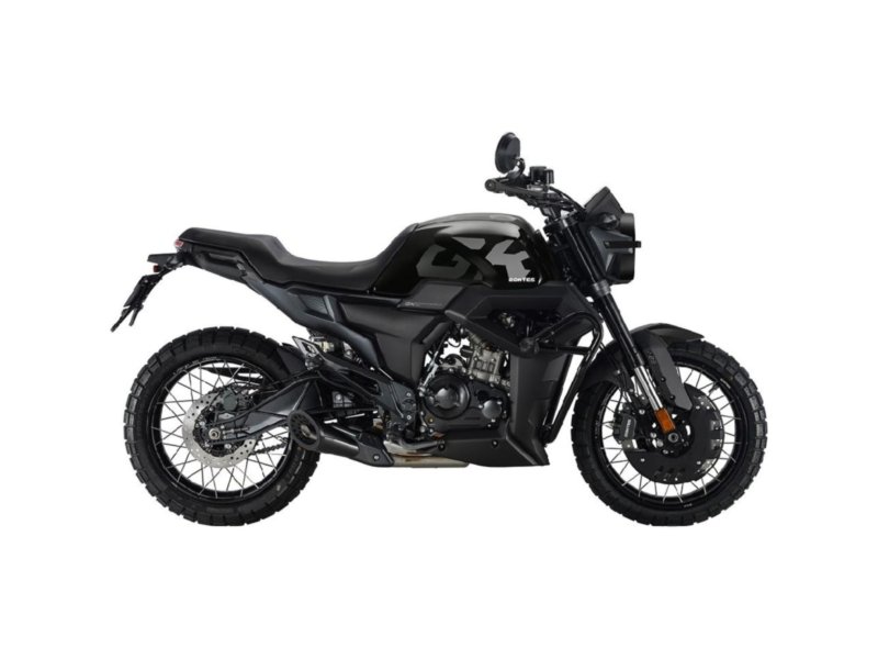 ZONTES GK 125 CZARNO-SZARY 4132 SPOKE SZPRYCHA