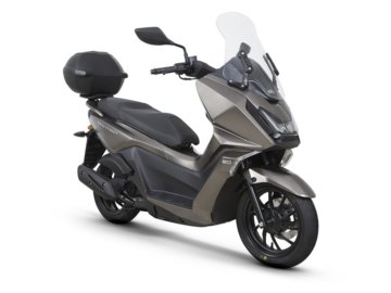 KYMCO SKYTOWN 50 KUFER+SZYBA BRAZOWY 000843