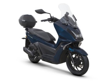 KYMCO SKYTOWN 50 KUFER+SZYBA  NIEBIESKI  000796