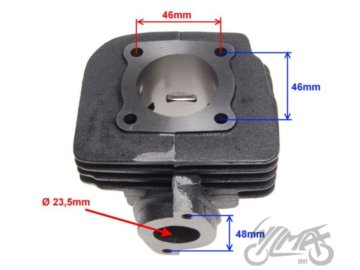 CYLINDER SUZUKI AG60 TGB 60CCM KPL Ay3306