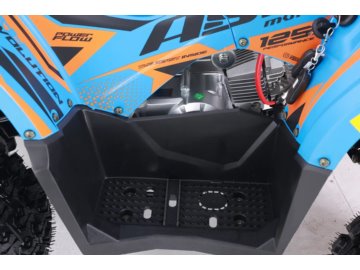 ASIX ATV HUNTER 125 8 1+1 NIEBIESKO-POMARANCZOWY