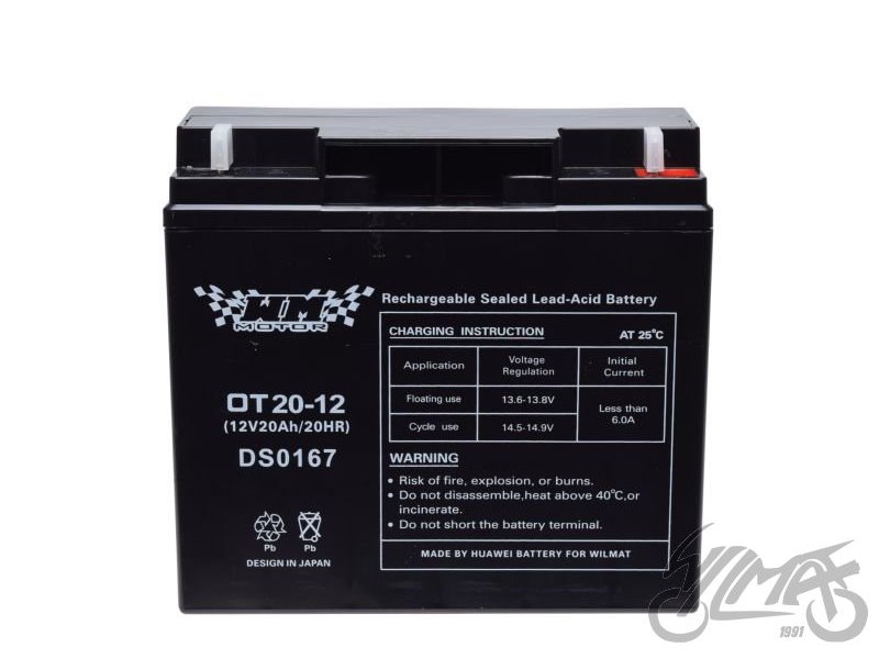 AKUMULATOR WM 12V 20AH DS0167
