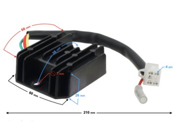 REGULATOR NAPIECIA BAR FIGHTER EURO4 5905220810628