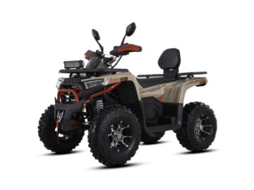 ASIX ATV CHALLENGER 250 ALU PIASKOWO-CZERWONY