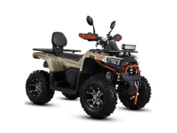 ASIX ATV CHALLENGER 250 ALU PIASKOWO-CZERWONY