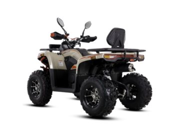 ASIX ATV CHALLENGER 250 ALU PIASKOWO-CZERWONY