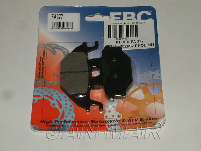KLOCEK HAMULCA EBC FA377  MCB760 KYMCO MXU 300 500