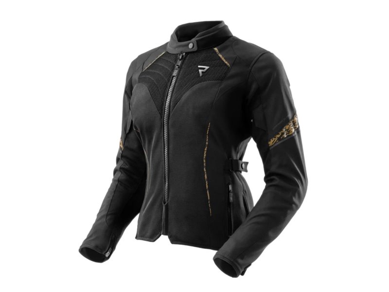 KURTKA REBELHORN JAX LADY BLACK/GOLD XXL