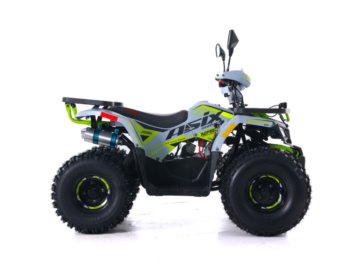 ASIX ATV HUNTER 125 8 1+1  SZARO-LIMONKOWY
