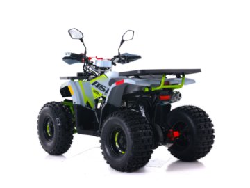 ASIX ATV HUNTER 125 8 1+1  SZARO-LIMONKOWY