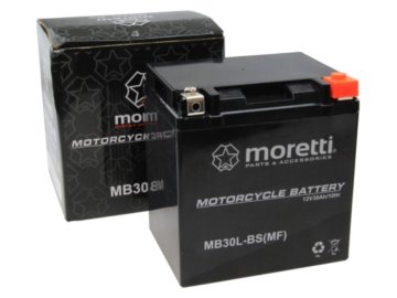 AKUMULATOR MORETTI YB30L-BS  YTX30L-BS
