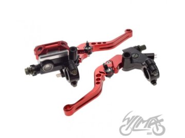 DZWIGNIA POMPA HAMULCA I SPRZEGLA CNC90053R RED