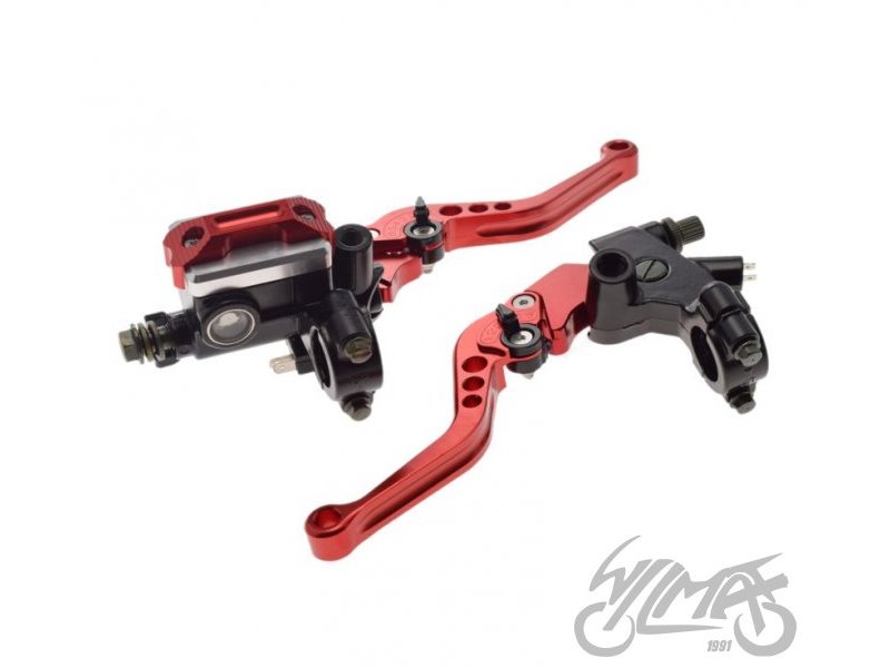 DZWIGNIA POMPA HAMULCA I SPRZEGLA CNC90053R RED