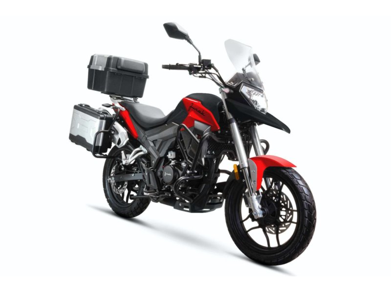 JUNAK RX1 125 CZARNO-CZERWONY 000411