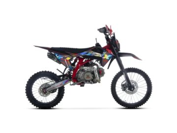 ASIX CROSS XB67 125 19/16 MANU CZARNO-CZERWONY