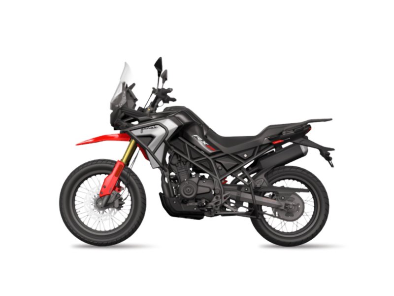 JUNAK RX2 125 CZARNO-CZERWONY 002095
