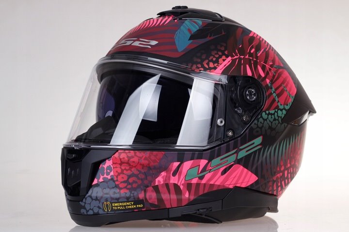 KASK LS2 FF808 STREAM II JUNGLE M.BL.PINK M