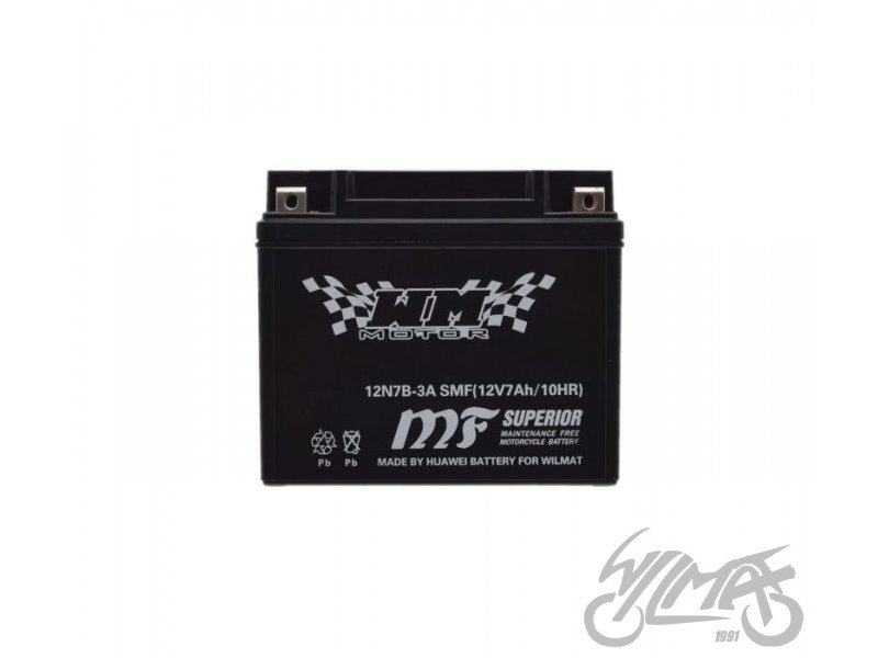 AKUMULATOR WM 12N7B-3A SMF AB00072B YB7BL-BS