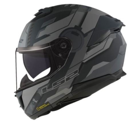 KASK LS2 FF808 STREAM II SHADOW TITAN GREY 3XL