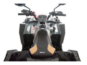ASIX ATV GRIZZLY 125 8 3+1  SZARO-BRAZOWY
