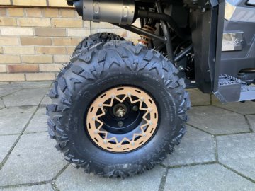 ASIX ATV GRIZZLY 125 8 3+1  SZARO-BRAZOWY