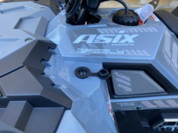 ASIX ATV GRIZZLY 125 8 3+1  SZARO-BRAZOWY