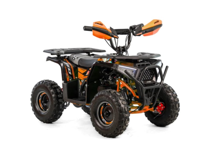 ASIX MINI ATV E-DUSTY 1000W CZARNO-POMARANCZOWY