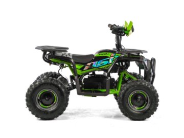 ASIX MINI ATV E-DUSTY 1000W CZARNO-ZIELONY