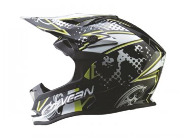 KASK VCAN V322 JUNIOR BLACK COOLPAY S CZAR-ZIELON