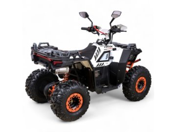 ASIX ATV GRIZZLY 125 8 1+1  BIAŁO-POMARANCZOWY