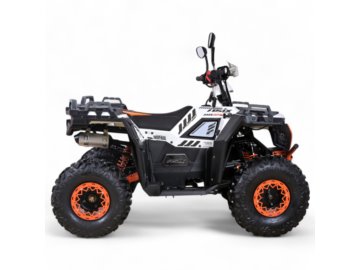 ASIX ATV GRIZZLY 125 8 1+1  BIAŁO-POMARANCZOWY