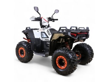 ASIX ATV GRIZZLY 125 8 1+1  BIAŁO-POMARANCZOWY