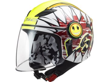 KASK LS2 OF602 FUNNY JUNIOR CRUNCH YELLOW L