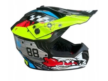KASK CROSS BLEXX JUNIOR MD-911 SHINY SHARK L