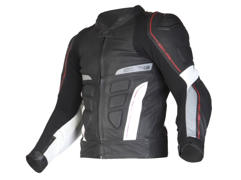KURTKA SKORA OZONE GRIP BLACK/WHITE 50 -50% OD CEN