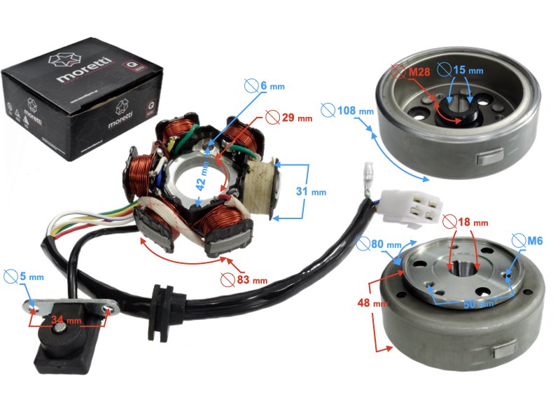 ISKROWNIK MAGNETO ATV110 5905220846481 JUNAK