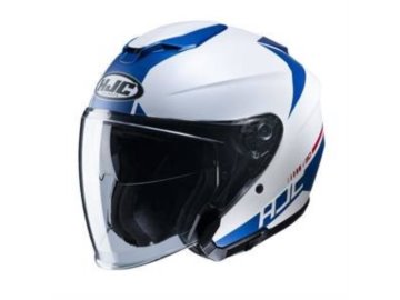 KASK HJC I30 BARAS WHITE/BLUE XL