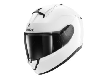 KASK SHARK RIDILL 2 BLANK BIALY XL  + BLENDA